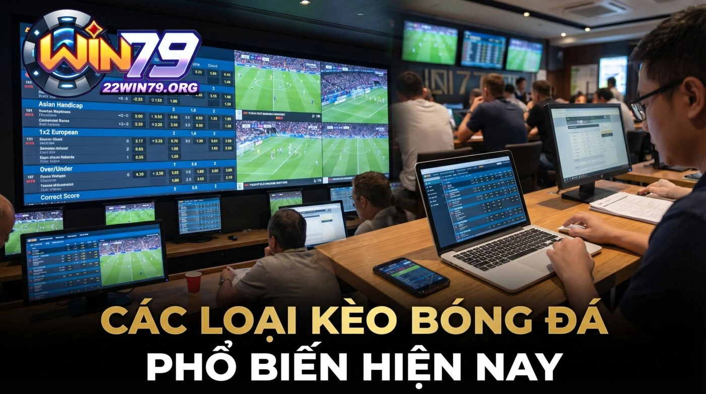 Các loại tỷ lệ kèo bóng đá thông dụng nhất hiện nay
