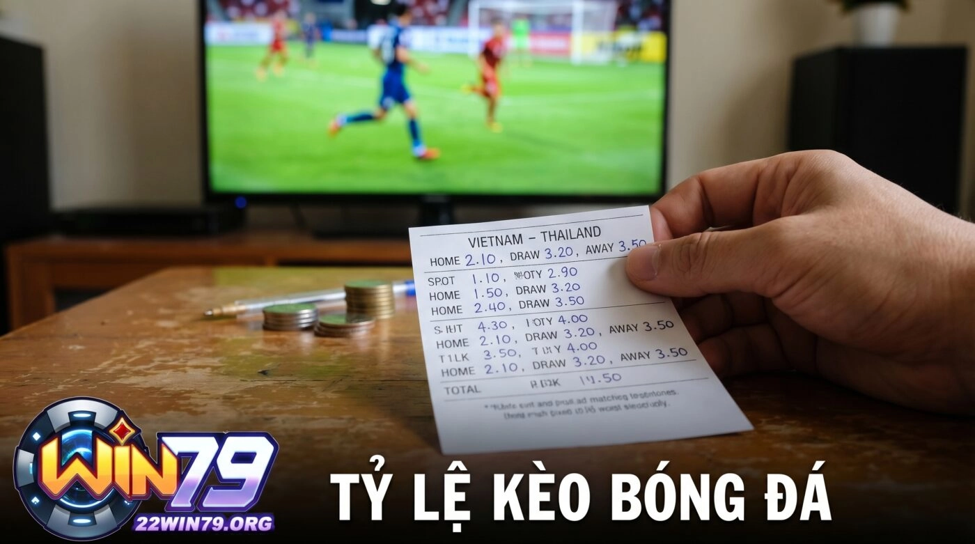 tỷ lệ kèo bóng đá là gì